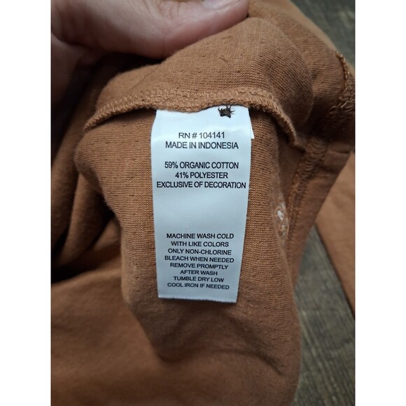 NEW! Women's Alpine Design Basic Long Sleeve Henley Shirt, Brown Size Medium - Picture 7 of 7